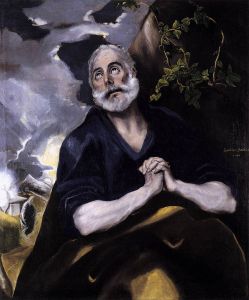St. Peter in Penitence, El Greco, 1580s